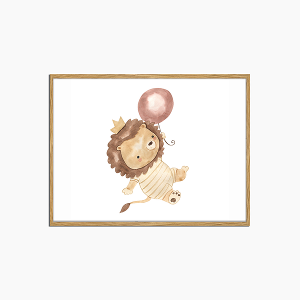 liv corday Baby Lion with Balloon
