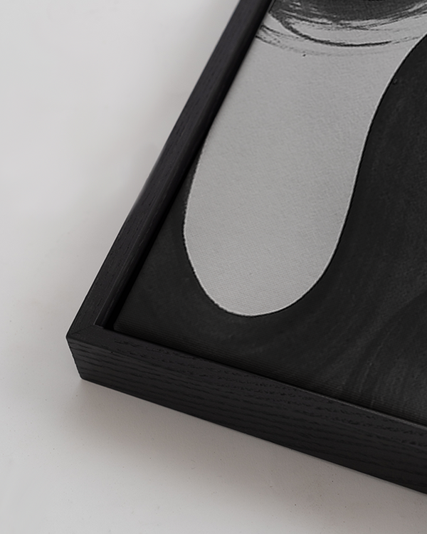 Liv Corday Black Abstract