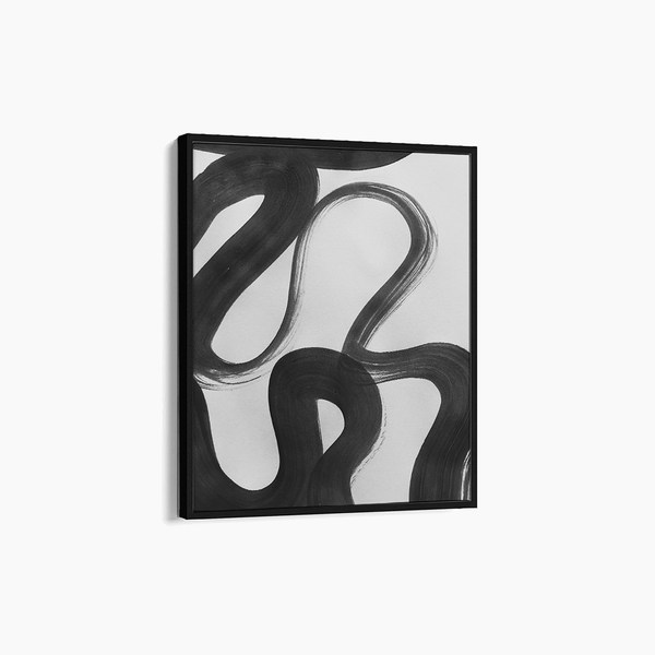 liv corday Black Abstract