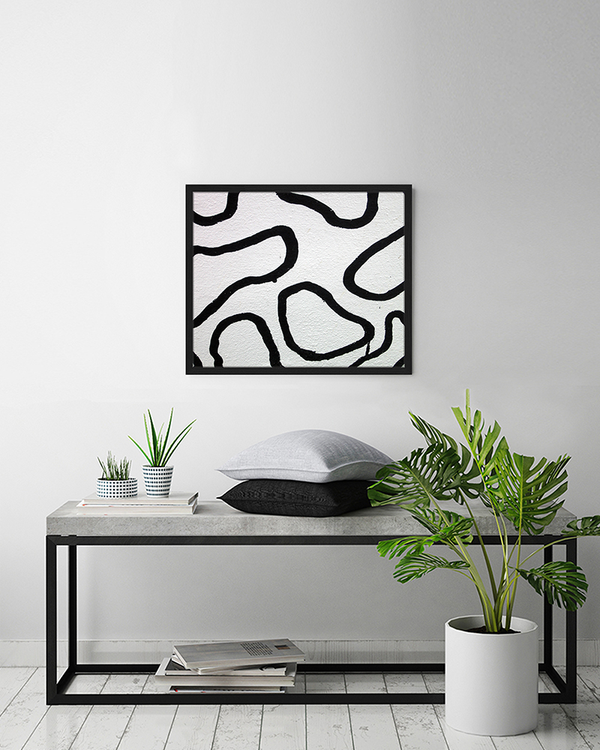 Liv Corday Black And White Patches