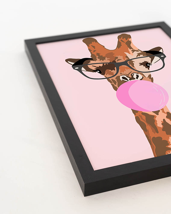 Liv Corday Blowing A Gum