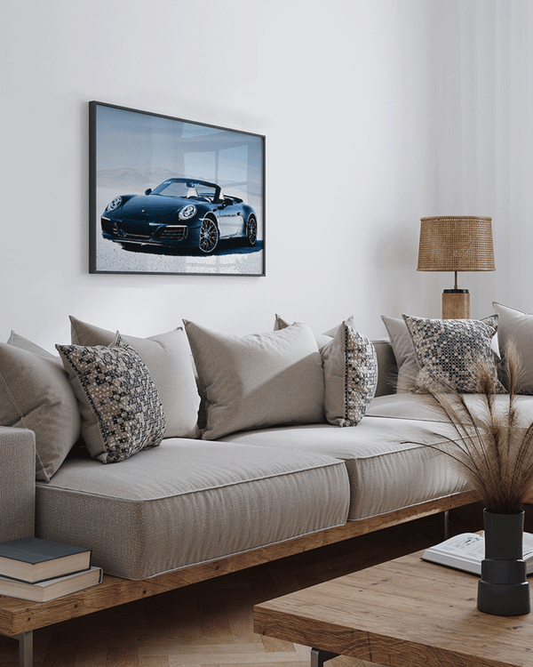 Liv Corday Blue Porsche