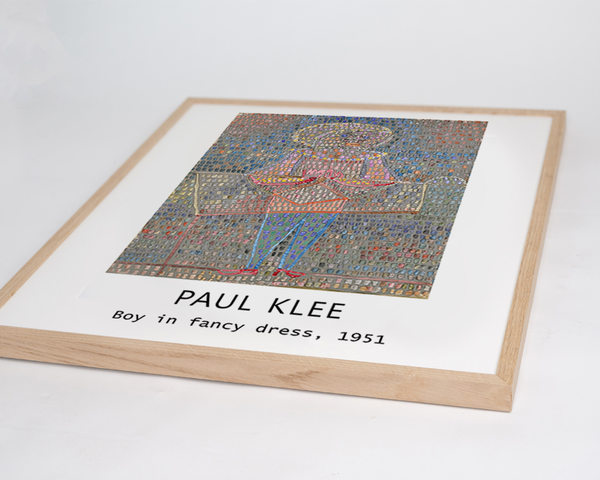 Liv Corday Boy In Fancy Dress By Paul Klee Poster