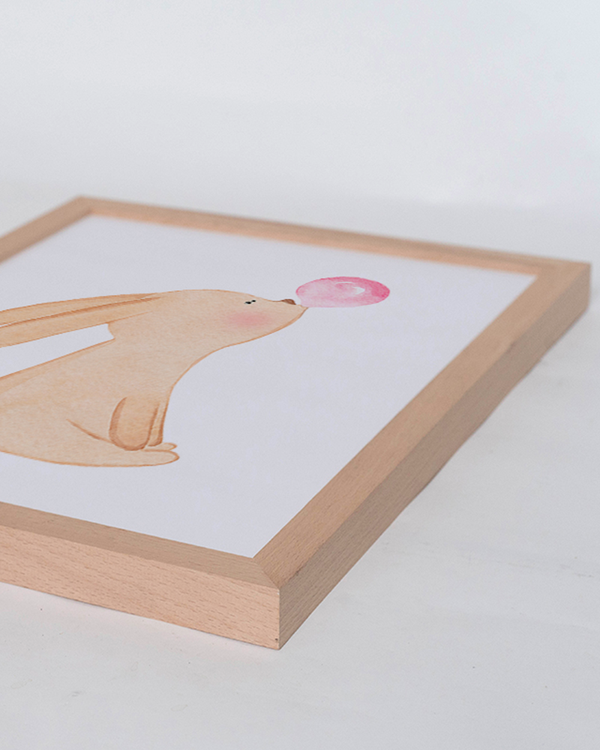 Liv Corday Bunny Blowing Bubble Gum