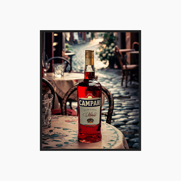 liv corday Campari on the Street