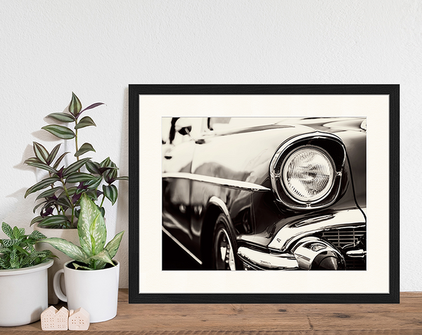 Liv Corday Classic Car Close Up