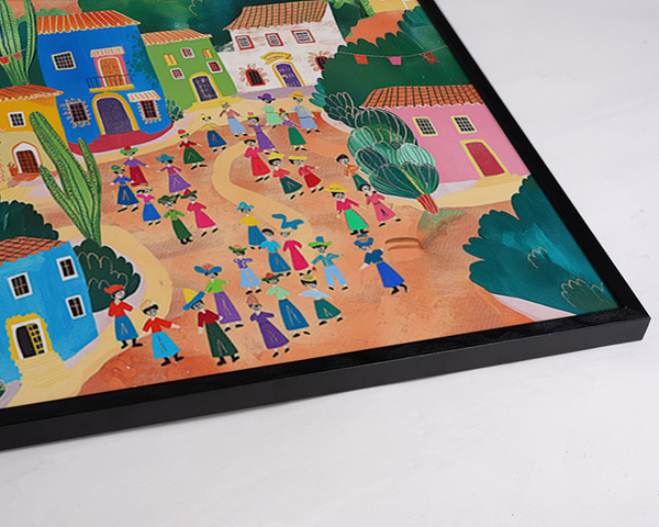 Liv Corday Colorful Mexican Village