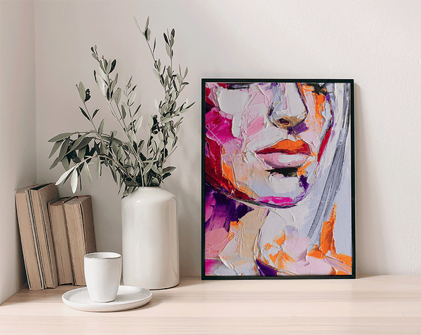 Liv Corday Colorful Painted Face