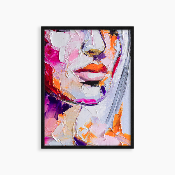 liv corday Colorful Painted Face