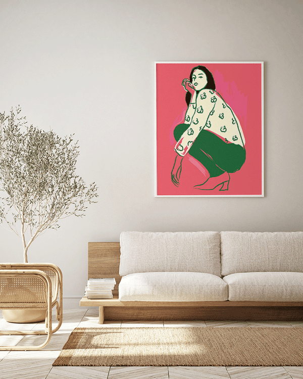 Liv Corday Cool In Pink And Green