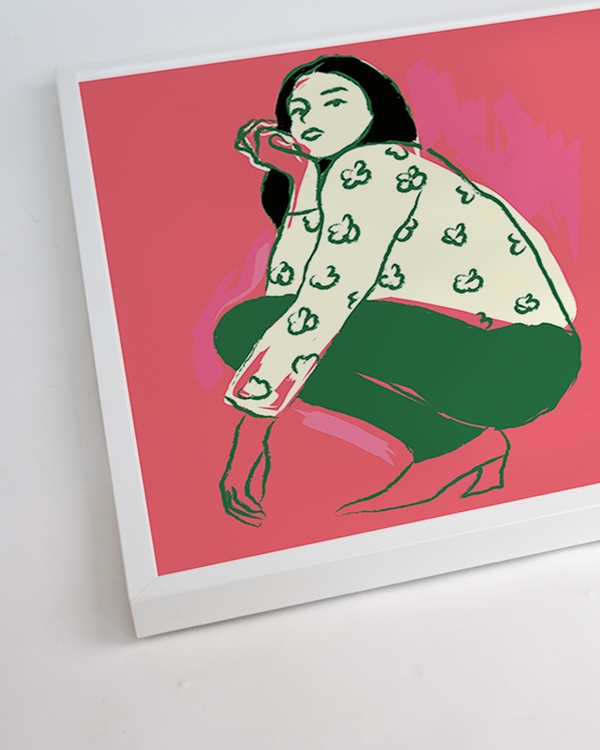 Liv Corday Cool In Pink And Green