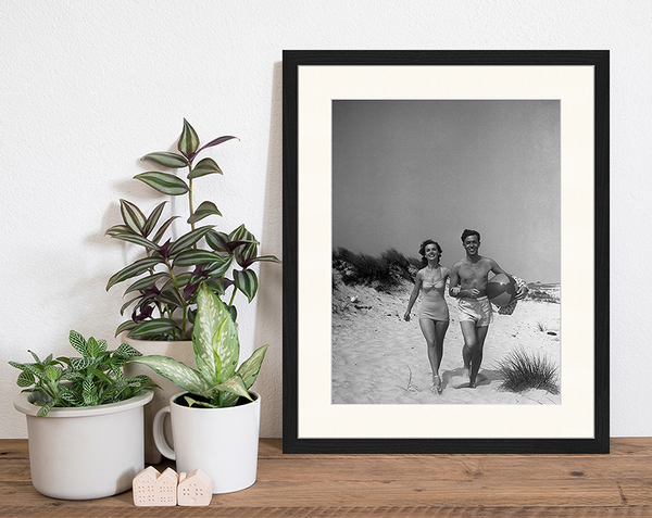 Liv Corday Couple Walking On Beach