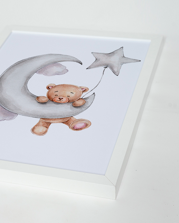 Liv Corday Cute Bear Upon The Moon