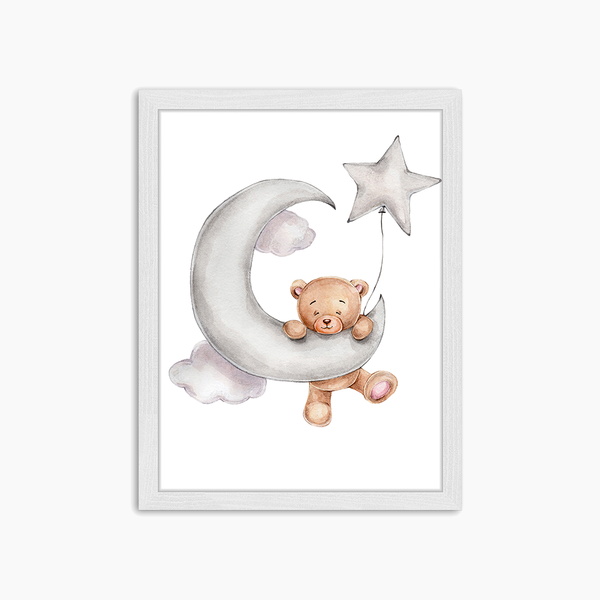 liv corday Cute Bear Upon the Moon