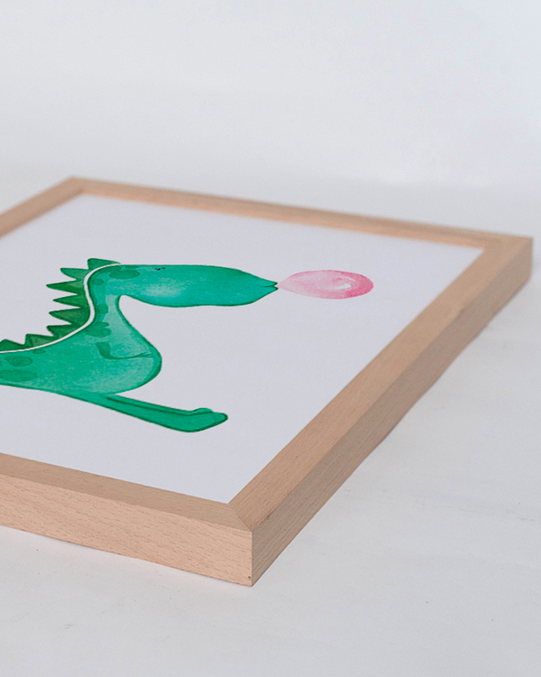 Liv Corday Dinosaur Blowing Bubble Gum