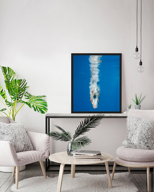 Liv Corday Diving Into The Water