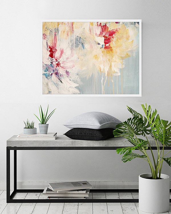 Liv Corday Floral Abstract Style