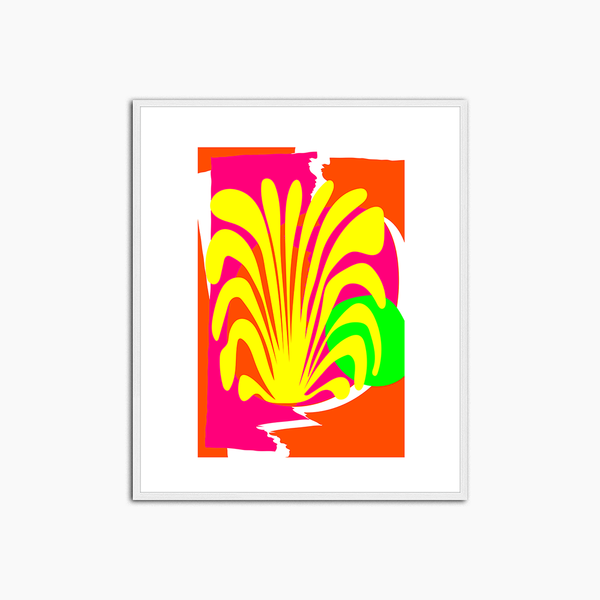 liv corday Fluo Abstract Collage