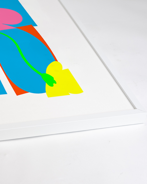 Liv Corday Fluo Abstract Flowers