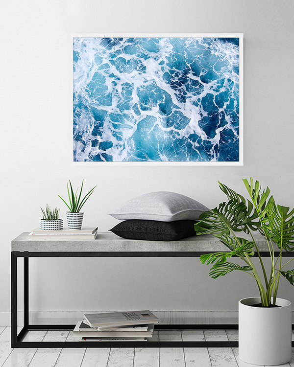 Liv Corday Foam On The Blue Sea