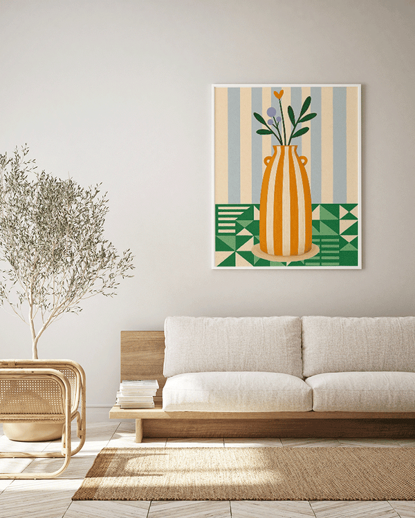 Liv Corday Geometric Bloom