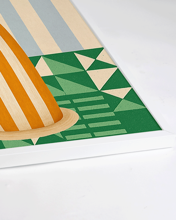 Liv Corday Geometric Bloom