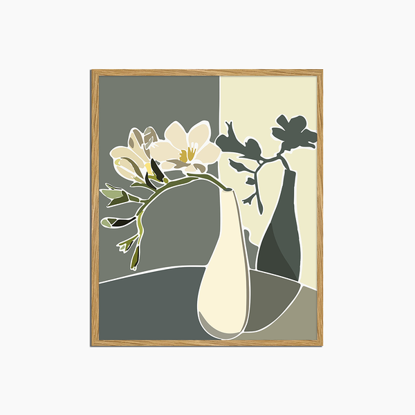 liv corday Green Flowers