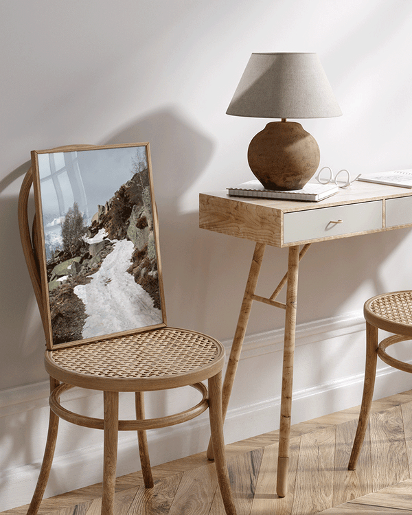 Liv Corday Green Winter Landscape