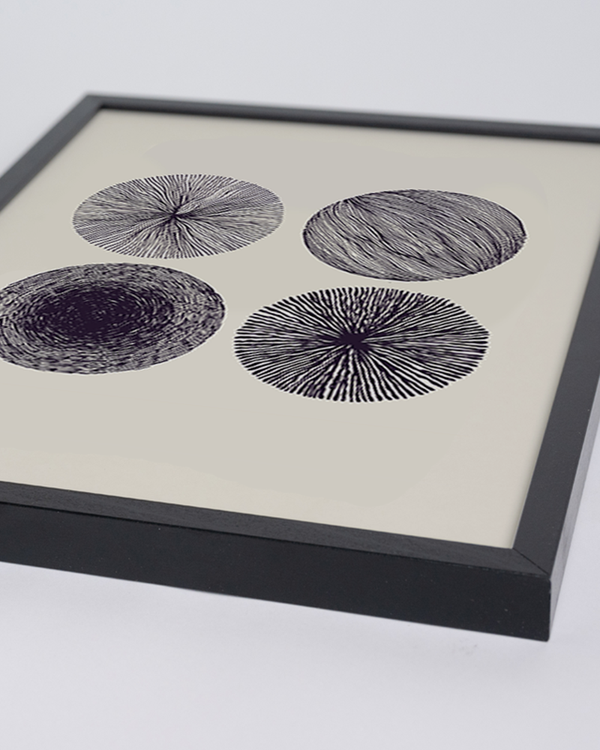 Liv Corday Grunge Halftone Drawing