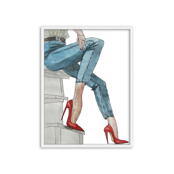 liv corday High Heels Ilustration