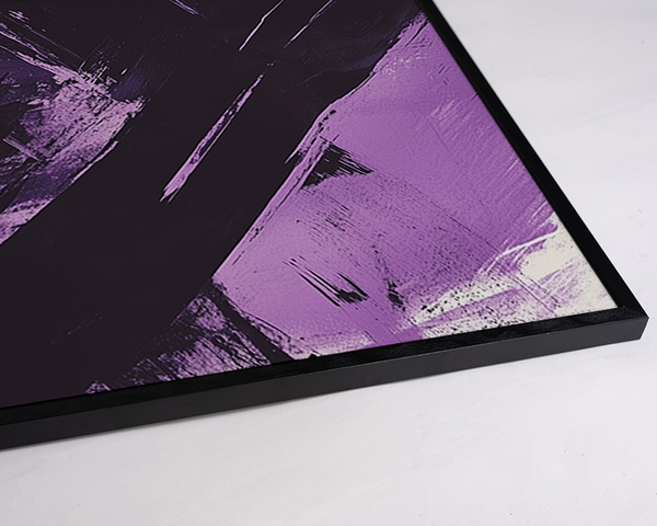 Liv Corday Hyper Violet Abstract