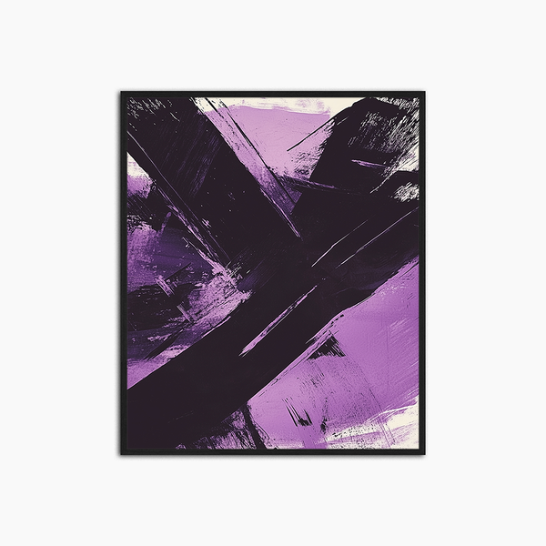 liv corday Hyper Violet Abstract