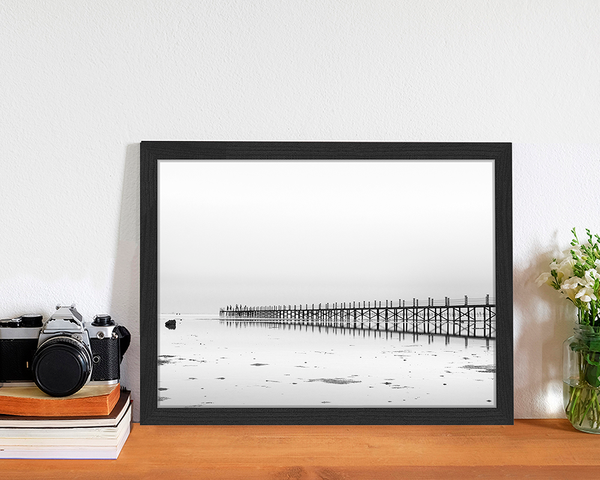 Liv Corday Jetty Going Out Into The Sea