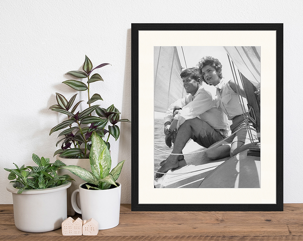 Liv Corday John & Jackie Kennedy Sailing