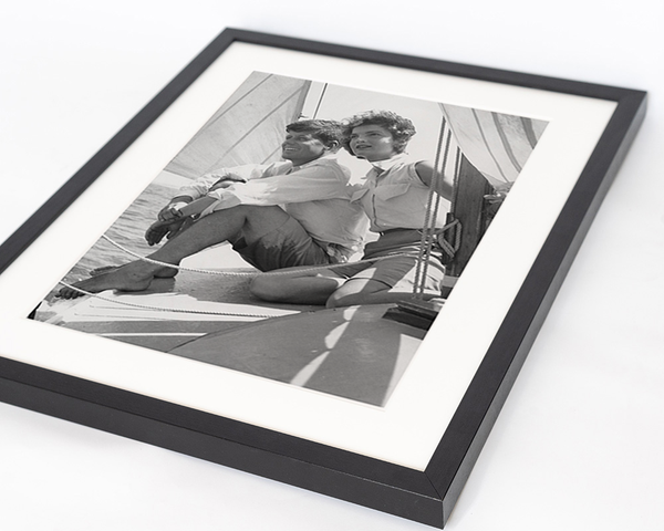 Liv Corday John & Jackie Kennedy Sailing