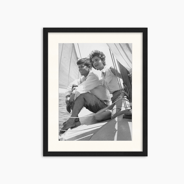 liv corday John & Jackie Kennedy Sailing