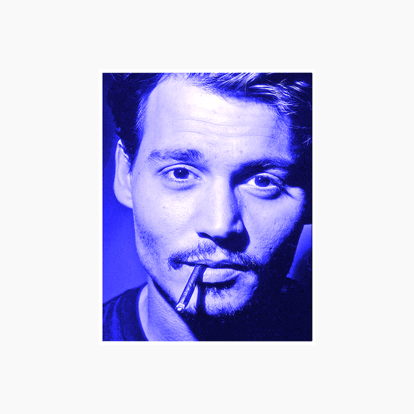 liv corday Johnny Depp in Blue