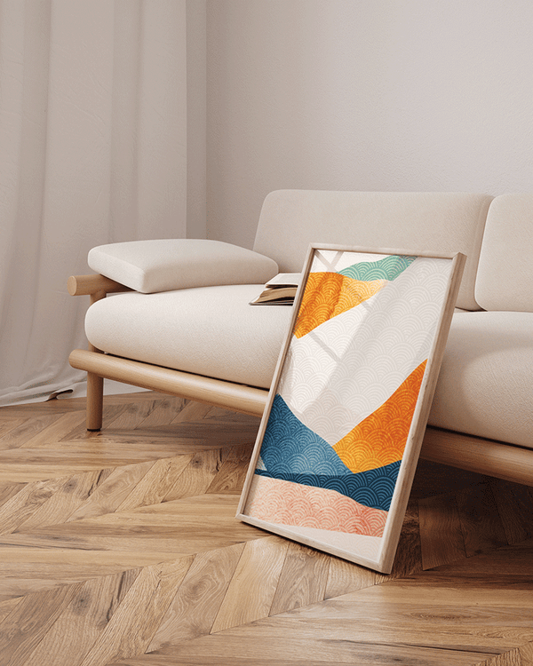 Liv Corday Landscape Colorful Abstraction