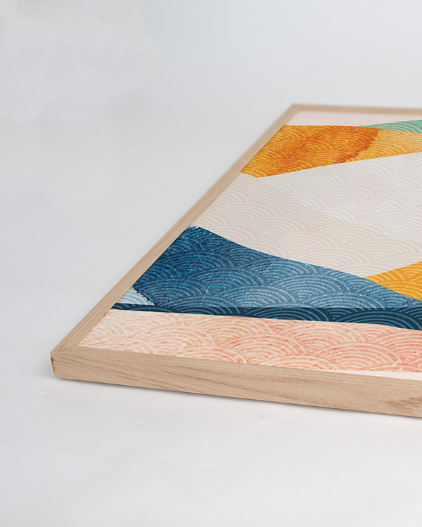 Liv Corday Landscape Colorful Abstraction