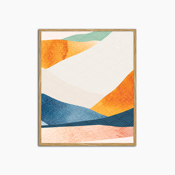 liv corday Landscape Colorful Abstraction