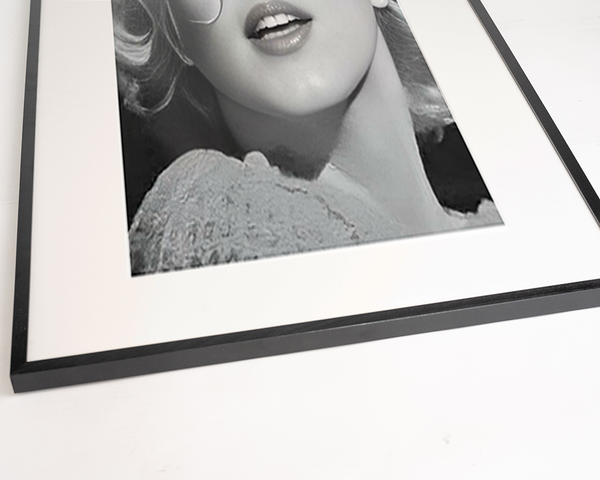 Liv Corday Marilyn Monroe B&W Portrait