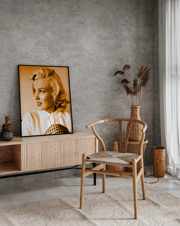 Liv Corday Marilyn Monroe In Warm Orange