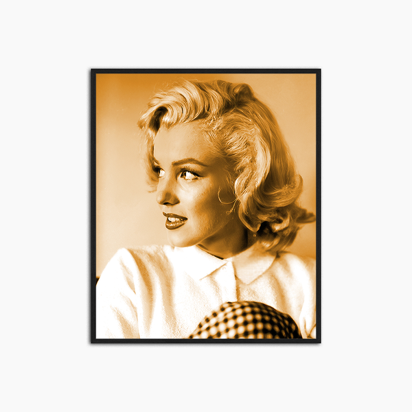 liv corday Marilyn Monroe in Warm Orange