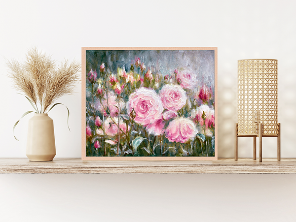 Liv Corday Oil Painting Roses