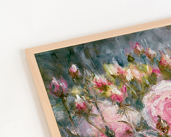 Liv Corday Oil Painting Roses