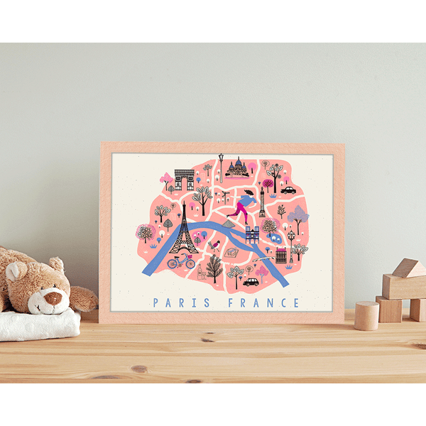 Liv Corday Paris Cute Map
