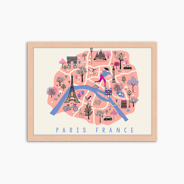 liv corday Paris Cute Map