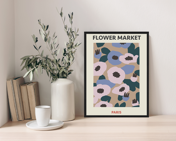 Liv Corday Paris Flower Market