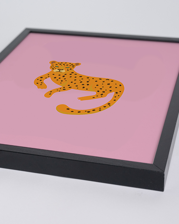 Liv Corday Pink Tiger Illustration