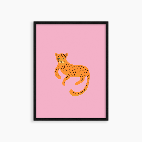 Liv Corday Pink Tiger Illustration
